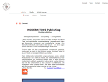 Tablet Screenshot of moderntoys.com